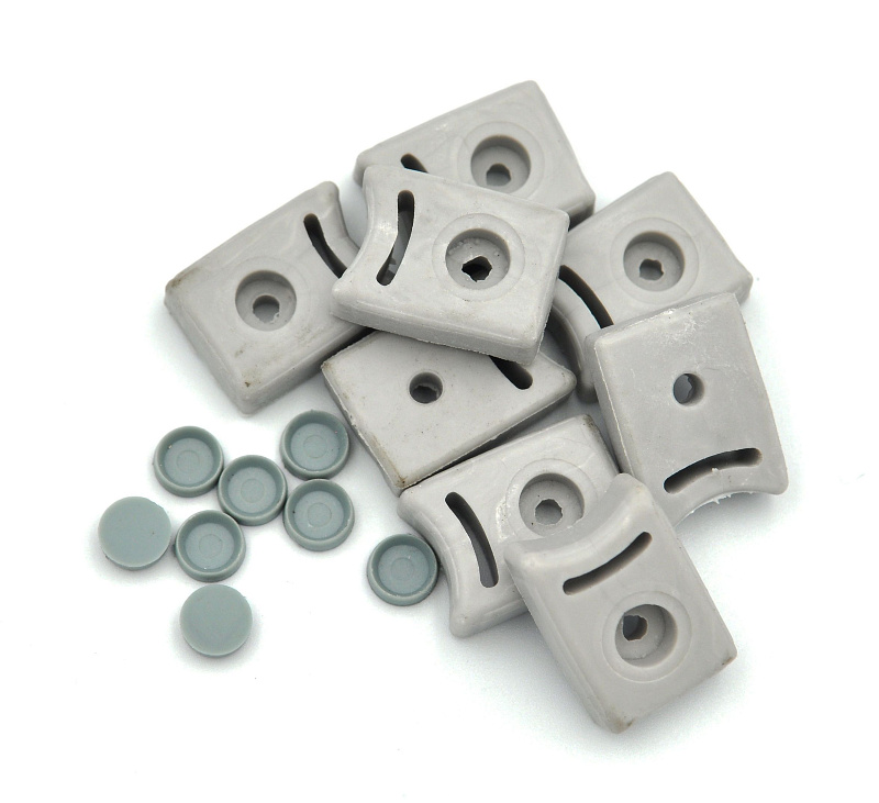 Szilikon görgő ütköző